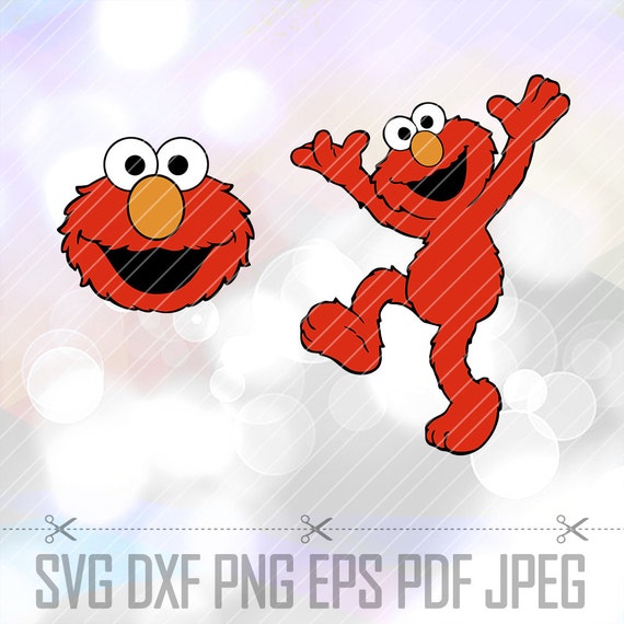 Download Layered Elmo Svg For Silhouette - Layered SVG Cut File ...