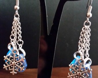 Winter Ball Dangle Earrings