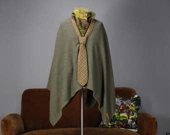 JOZELA British green cashmere poncho
