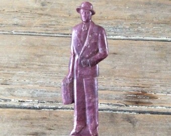 Vintage Fuller Brush Salesman Letter Opener / Plastic Bakelite /1950s