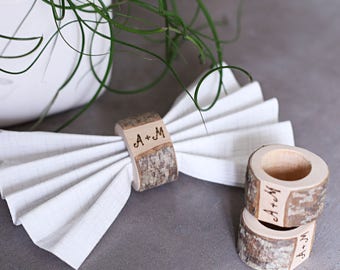 Image for country style napkin rings