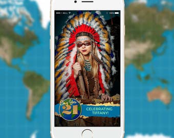 21st Birthday Travel Themed Geofilter - Custom Name Free - 30th Filter 18th World Globe Birthday Night Gold World Map Travel Costume Party