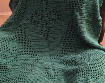 Teal Throw Blanket