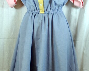 Vintage 1980s Shirtwaist Dress by Knight's Ltd. Size 6