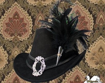 Renaissance Suede Tall Hat