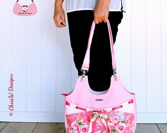Bella II PDF Handbag sewing pattern by ChrisW Designs