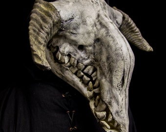 Krampus, demonic devil mask