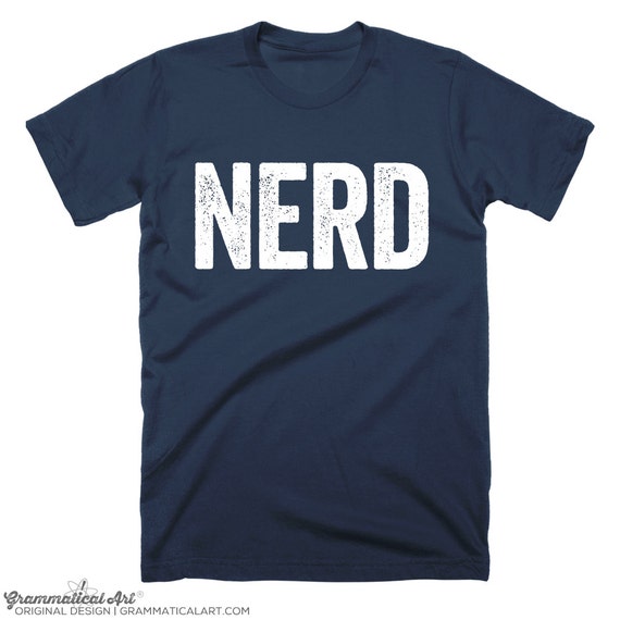 Men's Cool Nerdy Shirt Geekery Video Game Shirt by GrammaticalArt