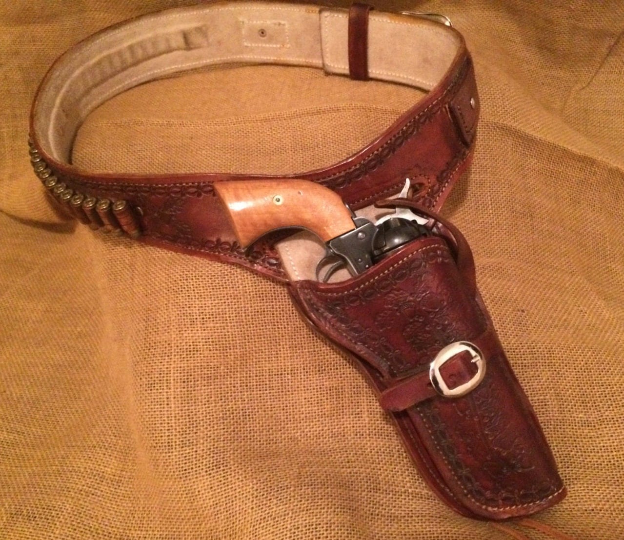 Western Style Holster and Belt