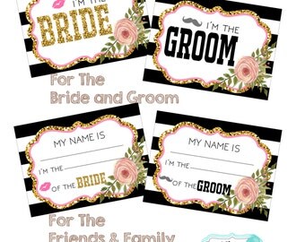 printable name tags by thepartygirlstudio on etsy