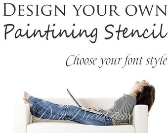 make your own quote custom design painting stencil personalised one time use self adhesive - Wall Stickers Design Your Own make your own quote custom design painting stencil personalised one time use self adhesive - Wall Stickers Design Your Own