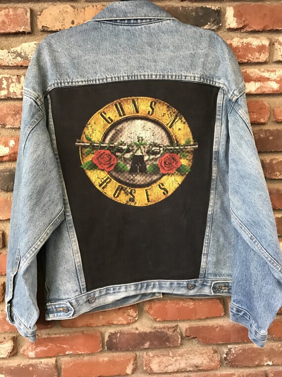 Vintage Guns N Roses Denim Jacket