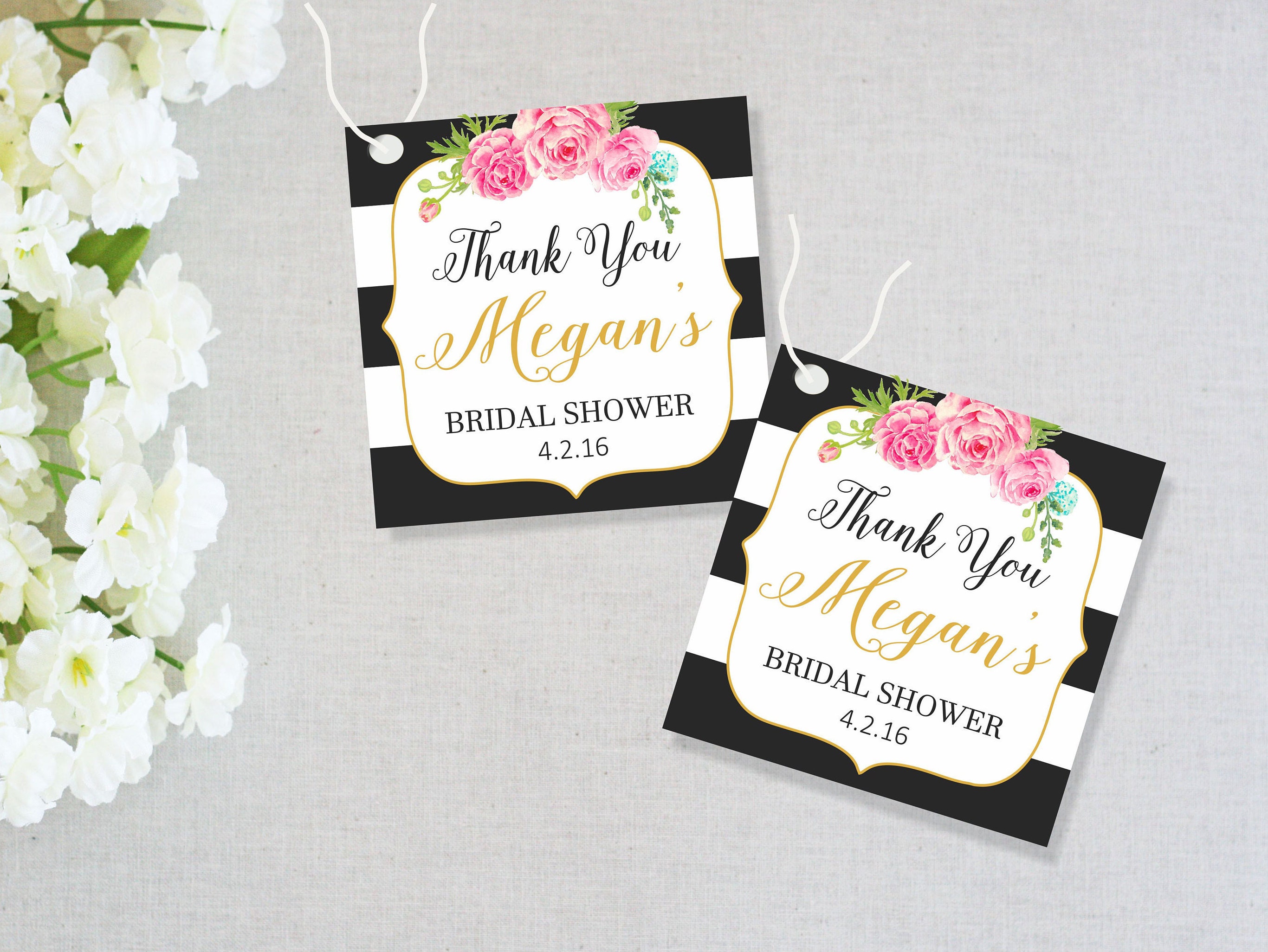 Printable Gift Tags Bridal Shower