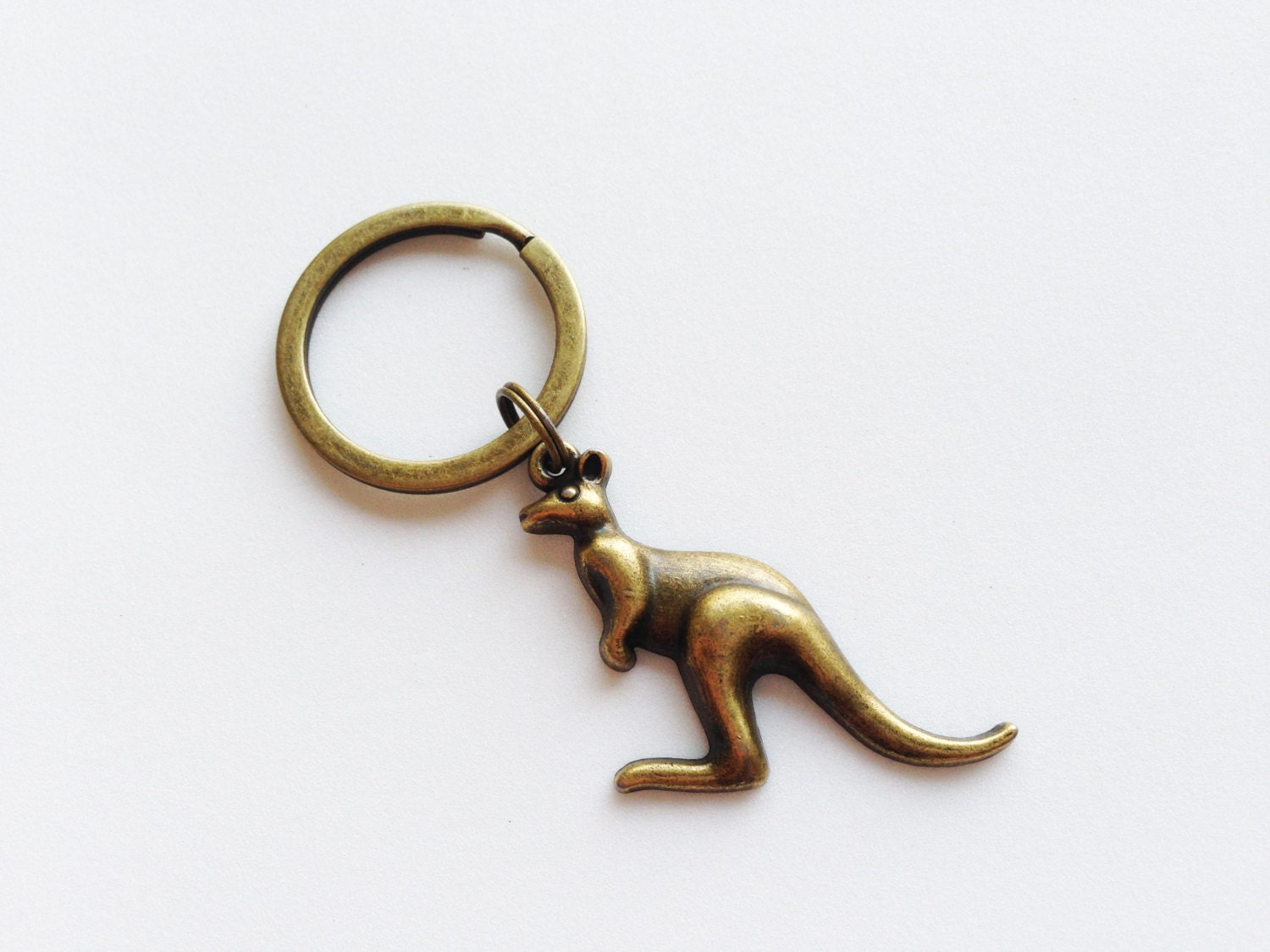 KANGAROO Keychain Kangaroo Keyring Kangaroo Gift Australia
