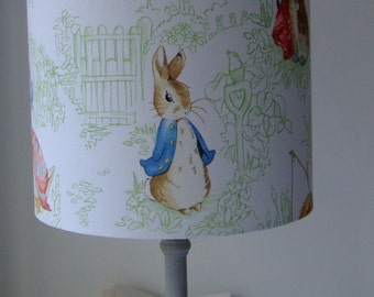 Beatrix Potter Nursery Tales - Handmade Nursery Lampshade