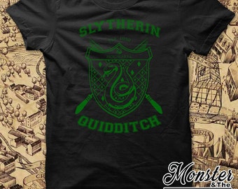 Slytherin House Quidditch Ringspun T-Shirt