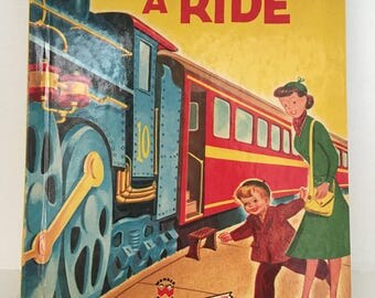 Let's Take a Ride.... Vintage Wonder Book