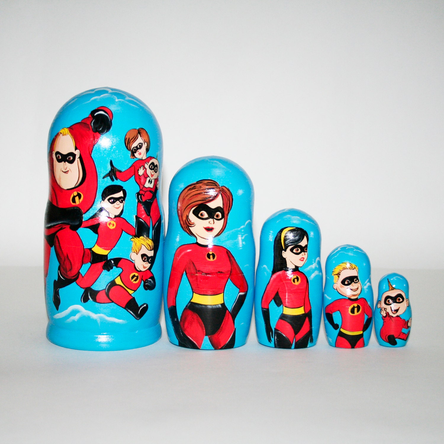 incredibles nesting dolls