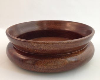 Black Walnut Wooden Bowl B058