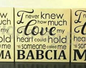 I Never Knew How Much.... wooden wall decor
