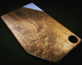 Black Walnut and Resin Bread/Cheese/ Cutting Board