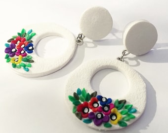 Flamenco earrings 6 sizes.