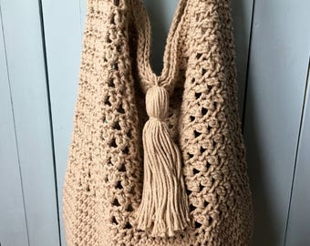 Crochet Bag PATTERN, Boho Bag Crochet Pattern, Crochet Bag, Slouchy Bag, Bag with Long Strap, Handbag, Crochet Purse PDF, Summer Bag, Beach