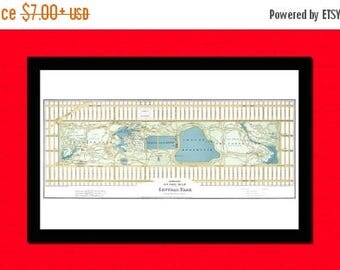 Central park map | Etsy