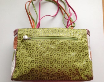 CIRQUE DU SOLEIL wonderful unique leather shoulder bag / bag