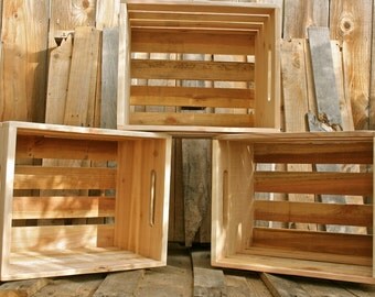 Sanctus Sound Vinyl Record Crate for LPs (Set of 3)