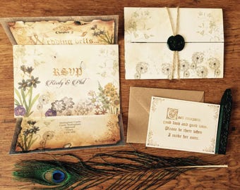 Medieval invitation | Etsy UK
