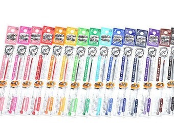 Japan Pilot Hi-Tec-C Coleto, Ballpoint Pen Refill, 0.3,0.4,0.5mm - 15 Color,Mechanical,Eraser,Stylus