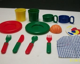 Play Kitchen Dishes pretend play kitchen | etsy Play Kitchen Dishes pretend play kitchen | etsy