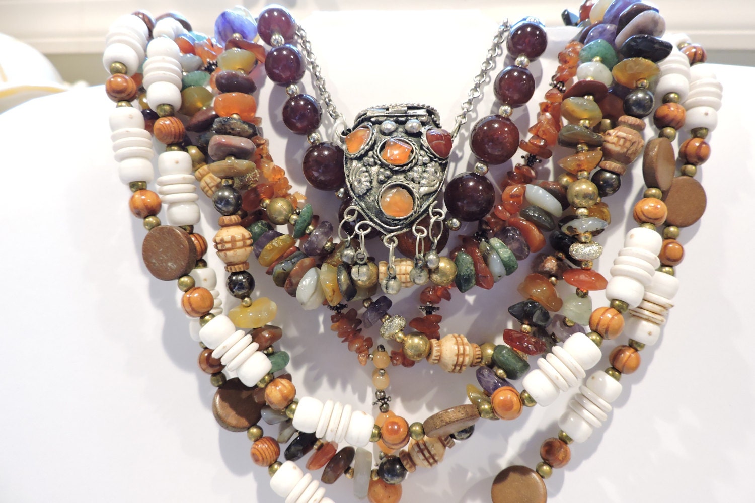 Jewelry Lot,Necklace Lot,Costume Jewelry Lot,Beaded Necklaces,Craft