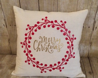 merry christmas pillow my