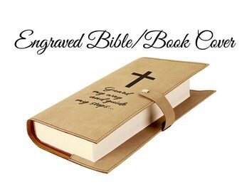 Custom Bible Cover, Personalized Book Cover, Book Cover, Bible Cover, Religious Gift, Personalized Bible Cover, Christmas Gift, Engraved