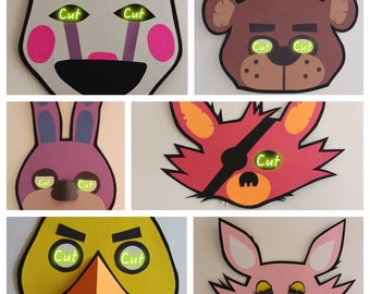 FNAF Photo Booth Masks