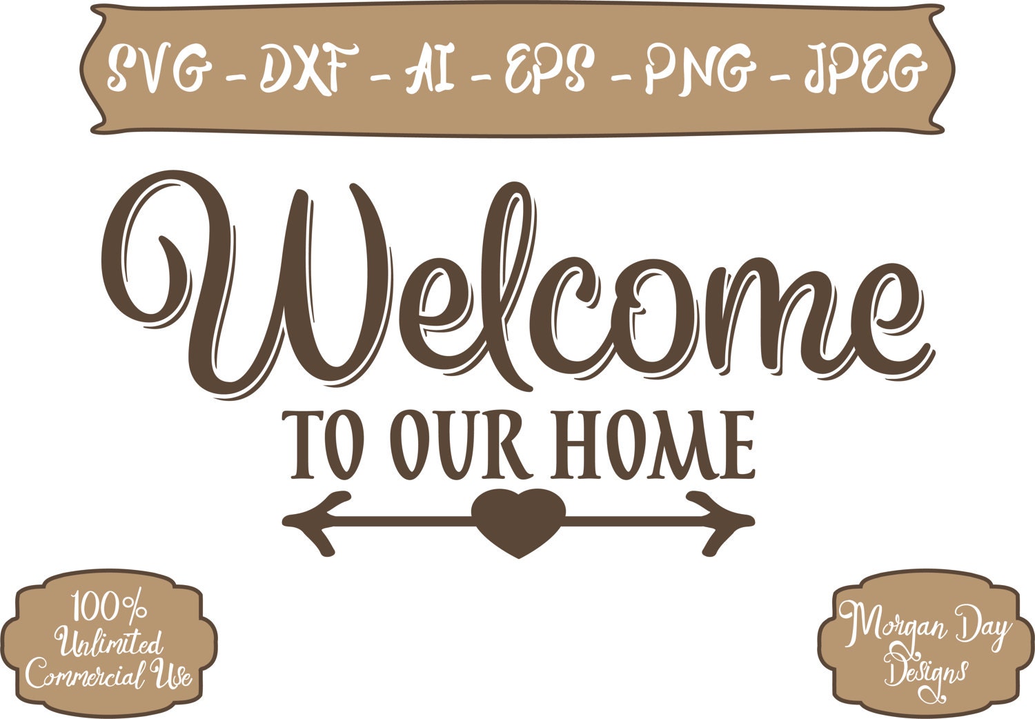 Download Welcome to Our Home SVG Family SVG Welcome svg Home SVG