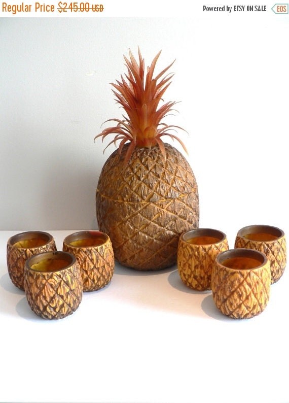 CHRISTMAS SALE RARE Evers Pineapple Ice Bucket by myTreasureNook