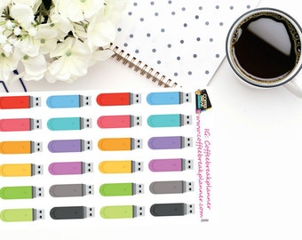 Planner Stickers|USB Planner Stickers| Computer Back Up Stickers|Technology Reminder Stickers|USB Stickers|D050