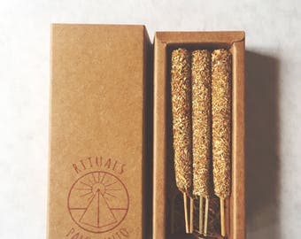 Palo Santo incense . All natural . 6 Pack . Bursera Graveolens . Holywood. Rituals Incense