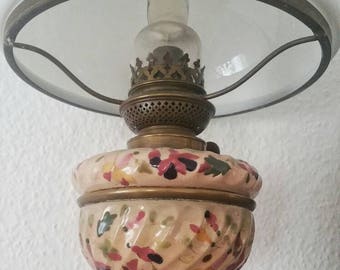 Enchanting antique oil lamp, lamp