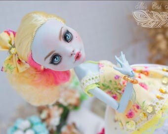 OOAK Custom Repaint Monster high OOAK Lagoona Blue repaint custom doll