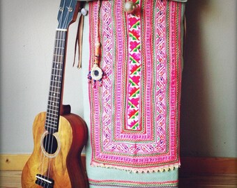 Unique Boho Ukulele bag - For all you modern hippies