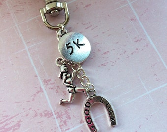 Good Luck 5k Gift - Running Keychain/ Colour Run Gift 5k Race Gift / Running Gift / Fun Run Gift / Running Keyring / Gifts for Runners