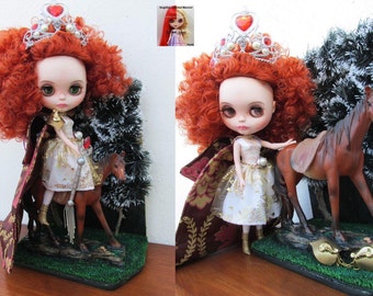 Custom Blythe Dolls For Sale by Custom doll Blythe, Queen Ariadna OOAK - for adoption