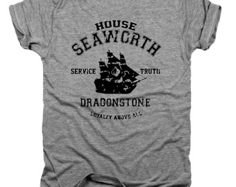 House Seaworth, GOT, T-shirt, Muscle, Unisex, V-Neck, Racerback, Hoodie, Baseball, Onesie, Sweater, Pullover, Infant Tee, Youth Tee T035