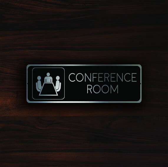 CONFERENCE ROOM SIGN Conference Room signs Meeting Room Door