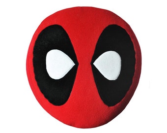 Deadpool Mask Designer Plush Pillow