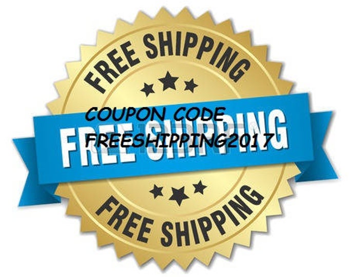 Free shipping 2018 Coupon Code Discount NOT FOR SALE free-shipping
